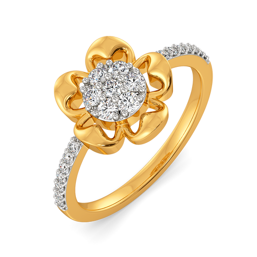 Petal Depth Diamond Rings