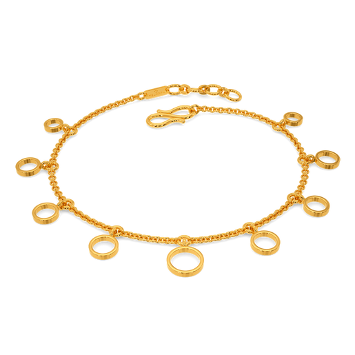Polka Dot Gold Bracelets
