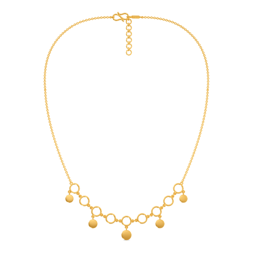 Retro Revival Gold Necklaces