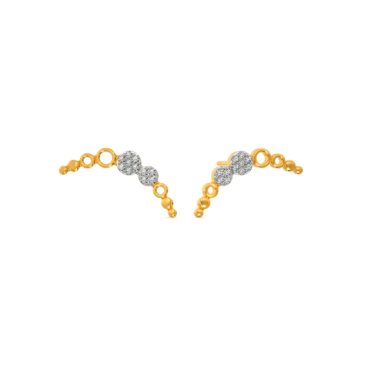 Polka Magic Diamond Earrings
