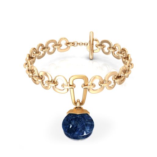 Button Pocket Gemstone Bracelets
