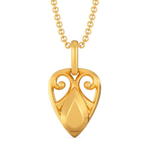 Femme Nostalgic Gold Pendants