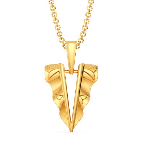 Will to Frill Gold Pendants