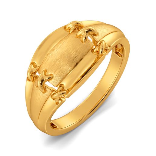 Free Frills Gold Rings