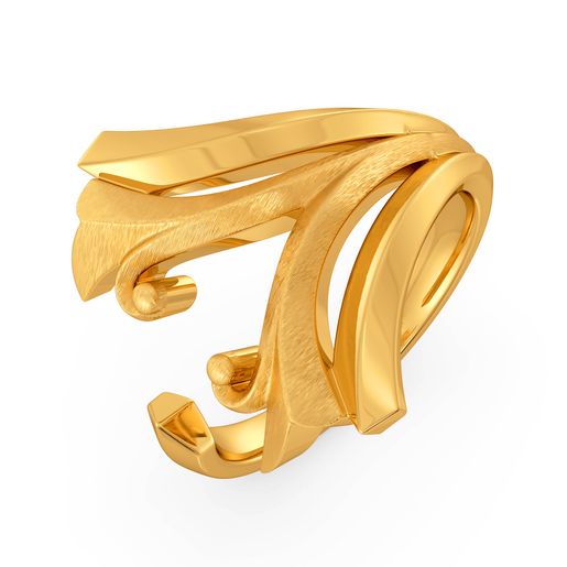 Dramatic Dolls Gold Rings