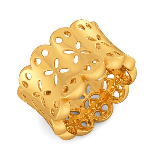 Dame of Fame Gold Rings