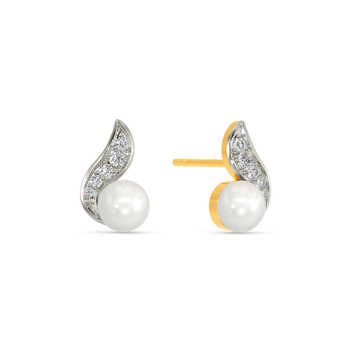 Pearl Vibe Diamond Earrings