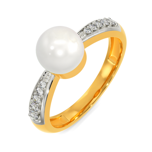 Pearl Queen Diamond Rings