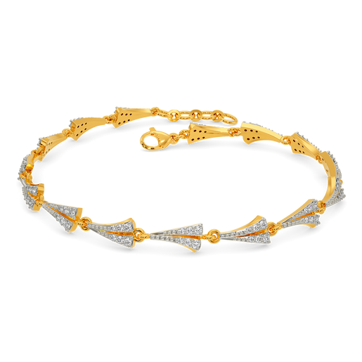 Drapin Drapes Diamond Bracelets