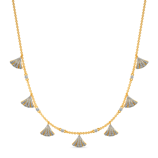 Drapin Drapes Diamond Necklaces