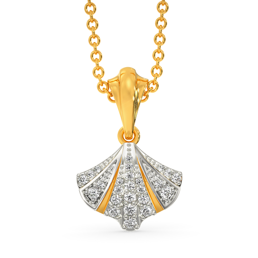 Drapin Drapes Diamond Pendants