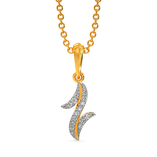 Drapescape Diamond Pendants
