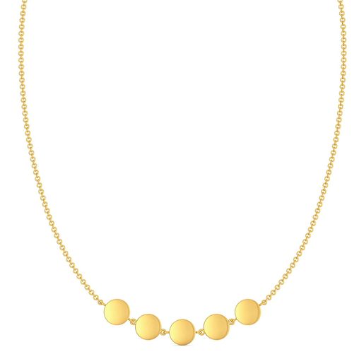 Coin Limbo Gold Necklaces