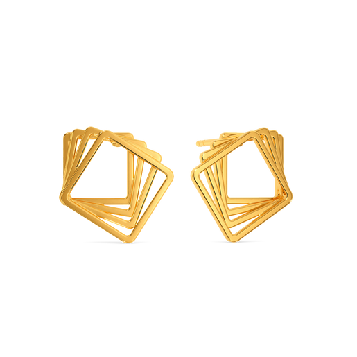 Volumanize Gold Earrings