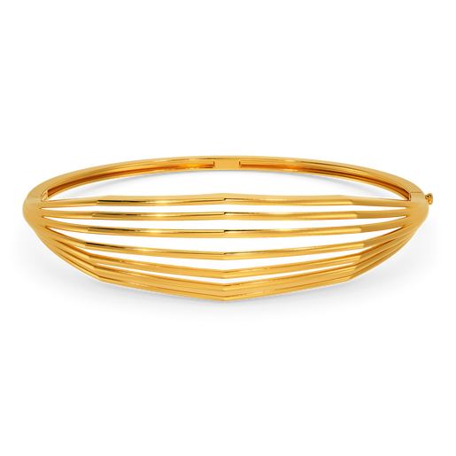 All Around Volume Gold Bangles