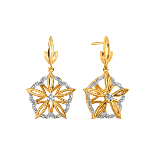 Harvest Bloom Diamond Earrings
