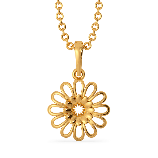 Autumn Glow Gold Pendants