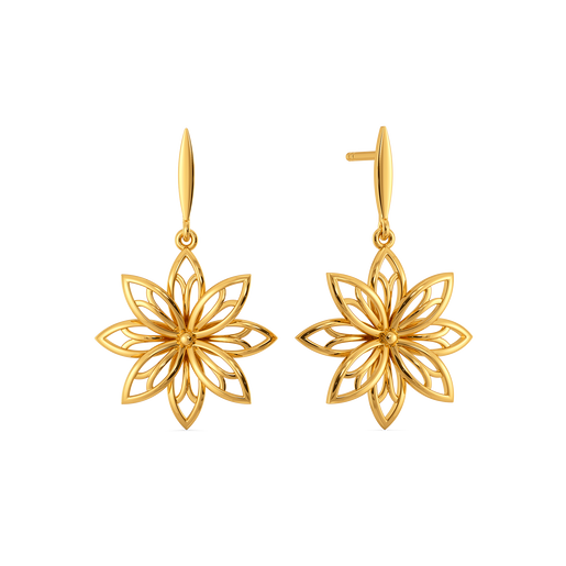 Golden Aura Gold Earrings