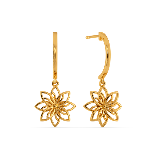Golden Aura Gold Earrings