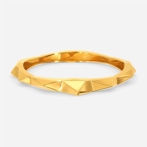 Chic Domination Gold Bangles