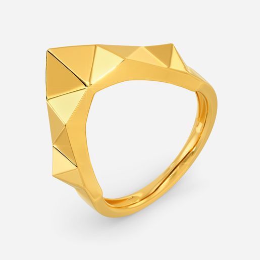 Born to Rule Gold Rings