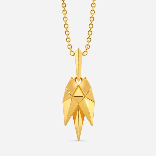 Dragon Queen Gold Pendants