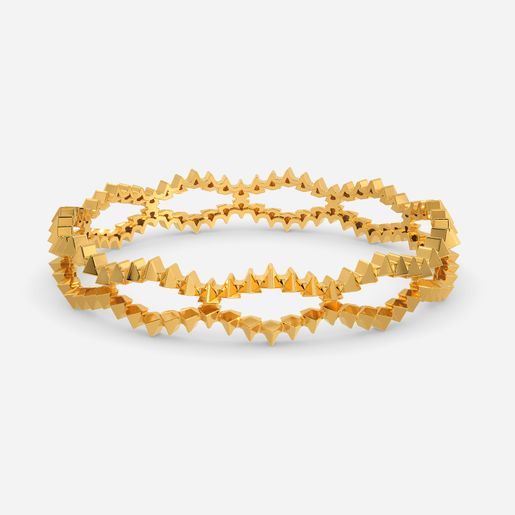 Dominatrix Trysts Gold Bangles