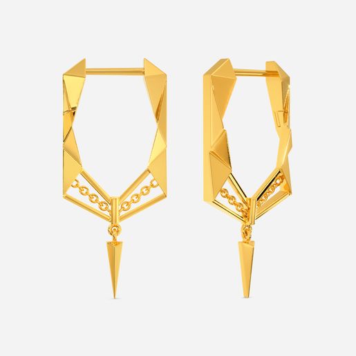 Dauntless Domme Gold Earrings