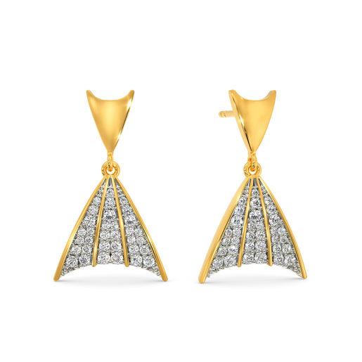 Denim Queen Diamond Earrings