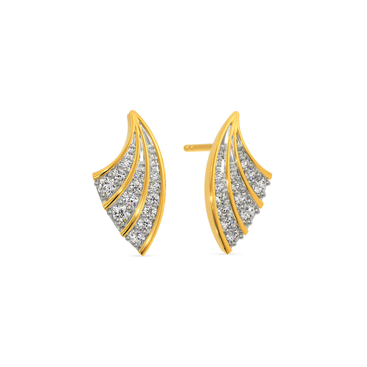 Denim Story Diamond Earrings