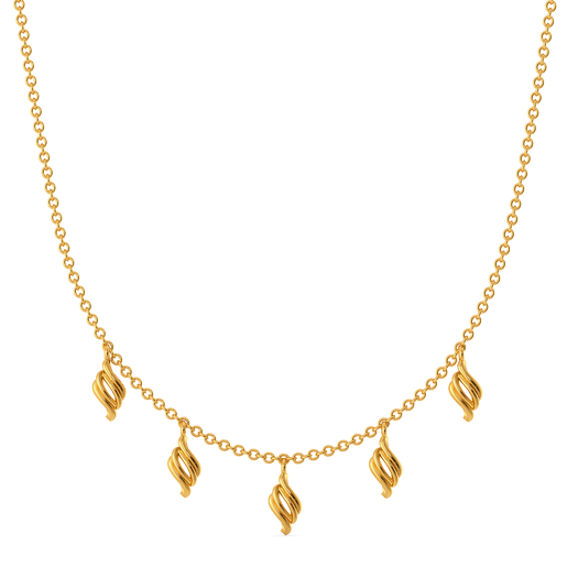 Very Drape Like Gold Necklaces