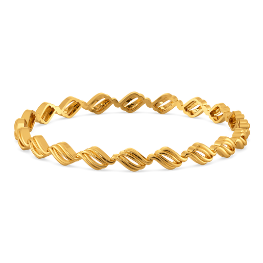 Very Drape Like Gold Bangles