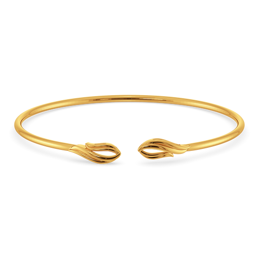Drape Dreams Gold Bangles
