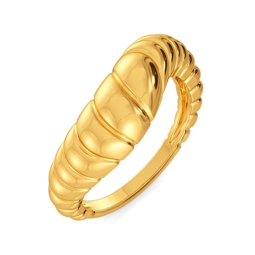 Sphere Haven Gold Rings
