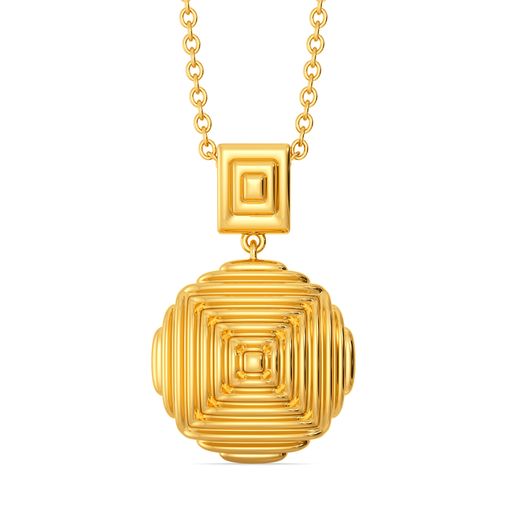 Poufe Party Gold Pendants