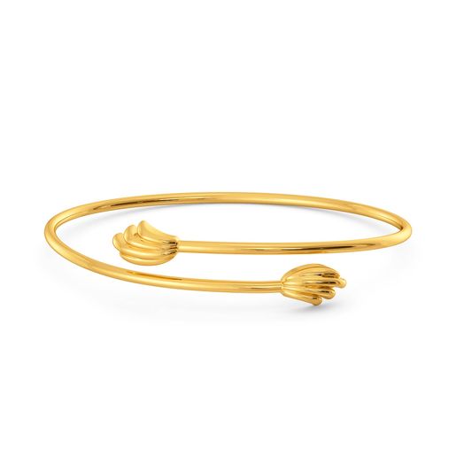 Wings of Puff Gold Bangles