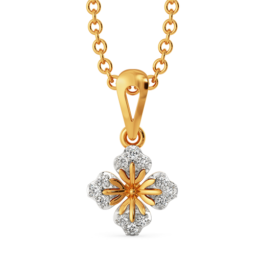 Feeling Floral and Fabulous Diamond Pendants