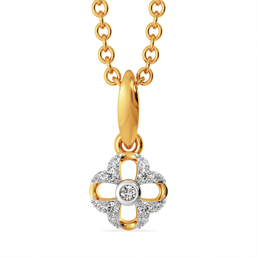 Floral Dreams Diamond Pendants