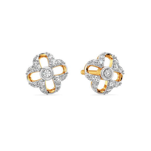 Floral Dreams Diamond Earrings