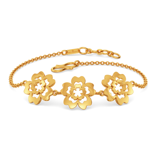 Floral Vibes Gold Bracelets