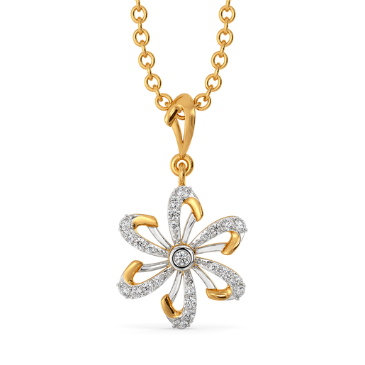 Make My Heart Blossom Diamond Pendants
