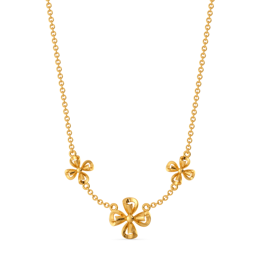 Golden Bloom Gold Necklaces
