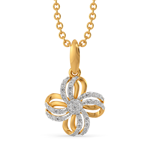 Floral Paradise Diamond Pendants