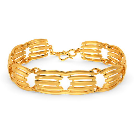 Stretch out Gold Bracelets