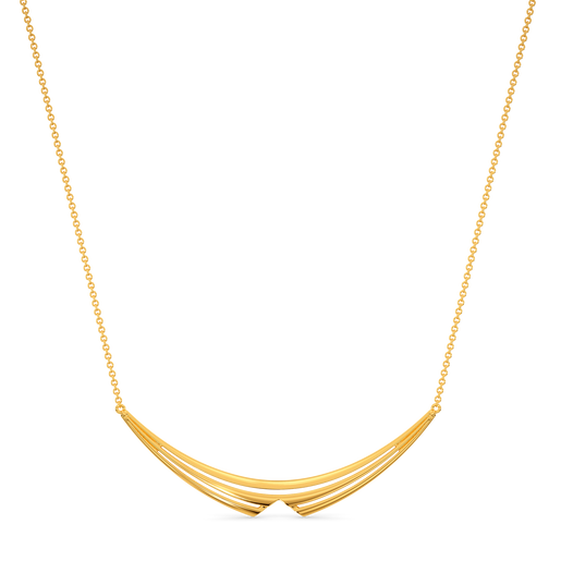 Long Tales Gold Necklaces