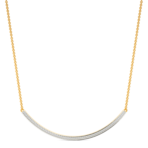 Flow Trail Diamond Necklaces