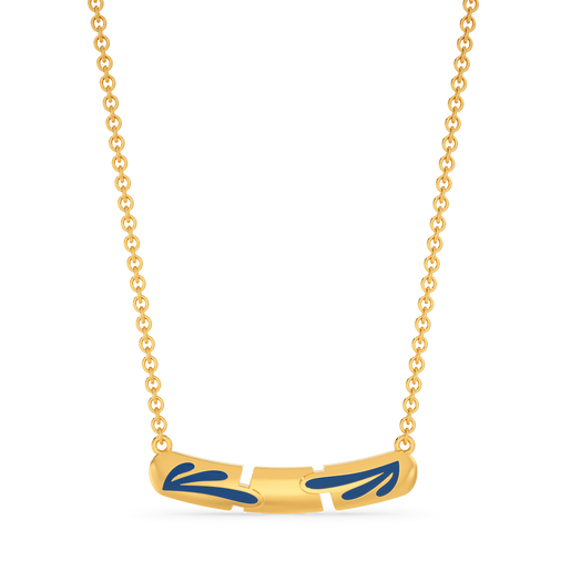 Up A Nottch Gold Necklaces