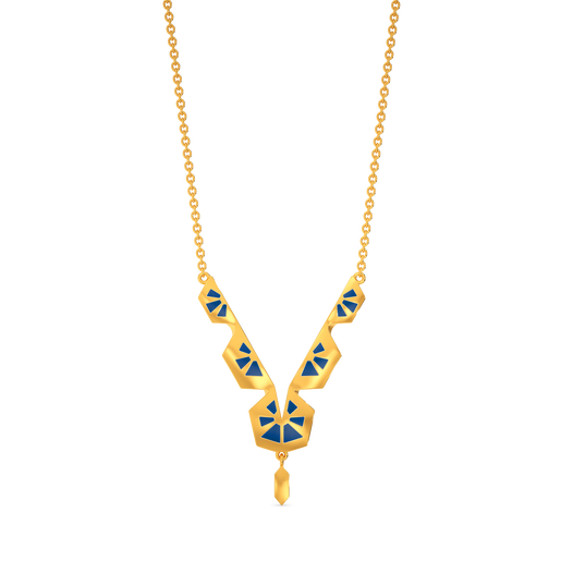 Dream In Denim Gold Necklaces