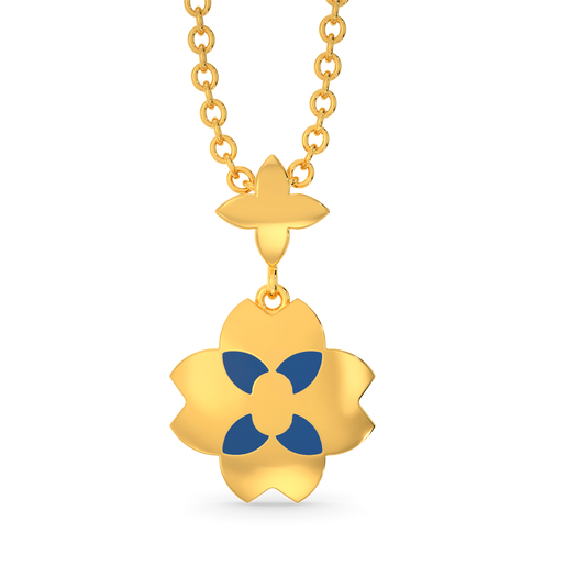 Denim Crush Gold Pendants