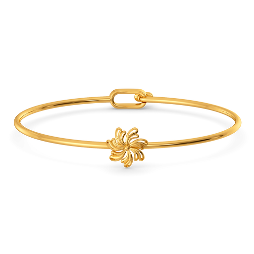 Wearable Art Gold Bangles